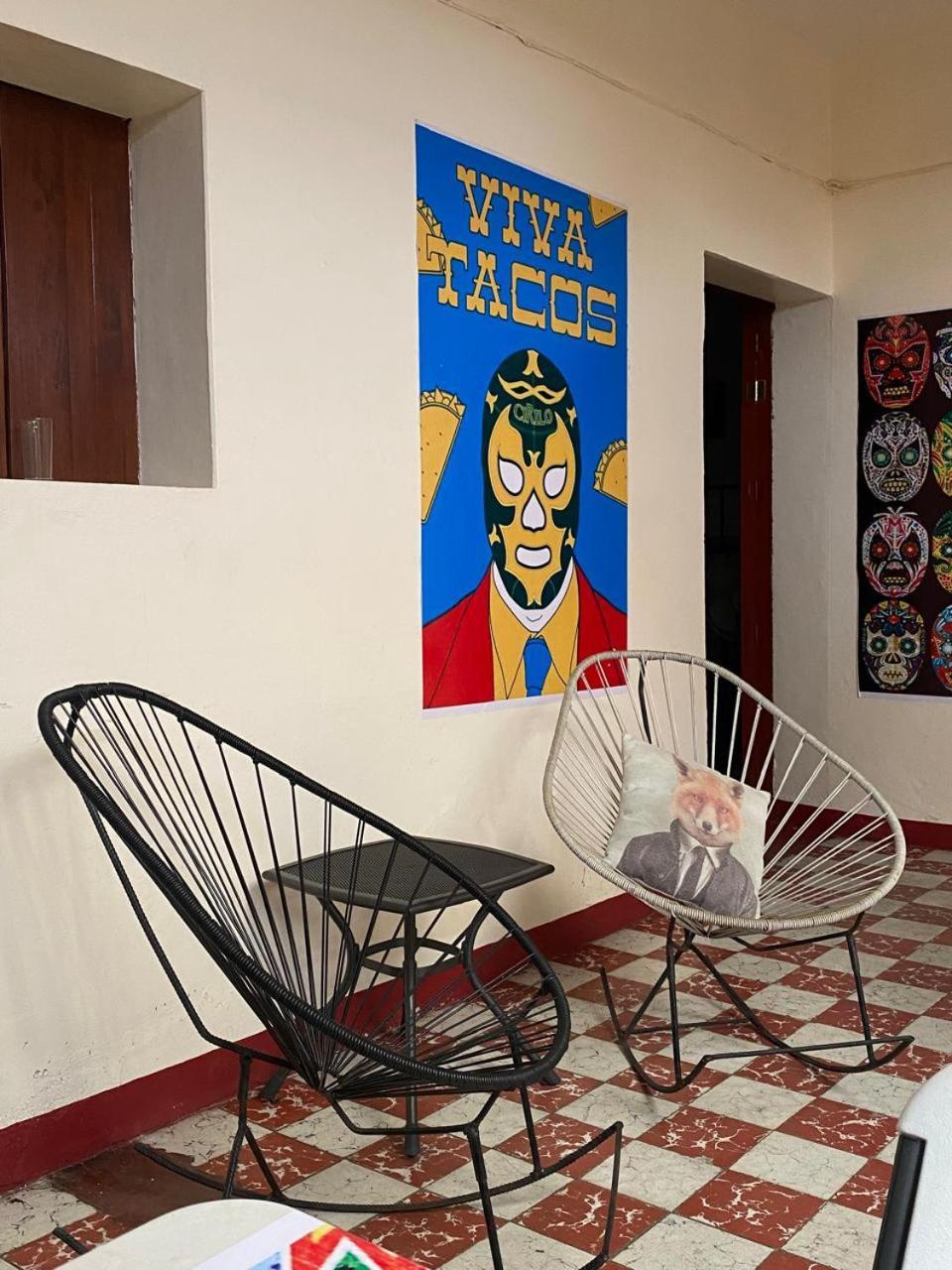 Mil Mascaras Hotel Oaxaca Buitenkant foto