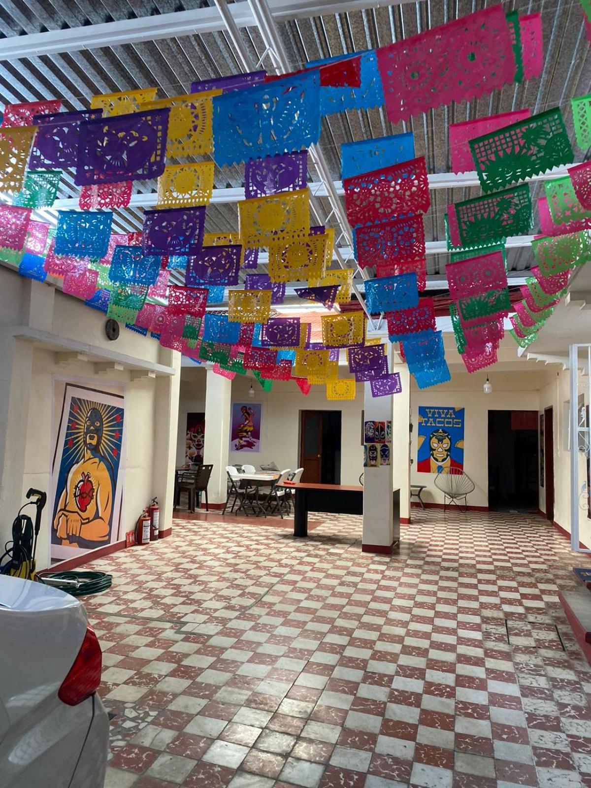 Mil Mascaras Hotel Oaxaca Buitenkant foto